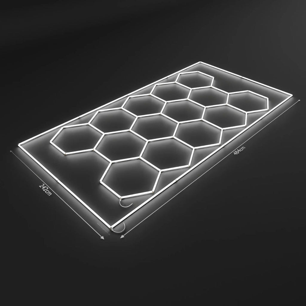 HEXAGON LIGHTING | 14 HEX + BORDER